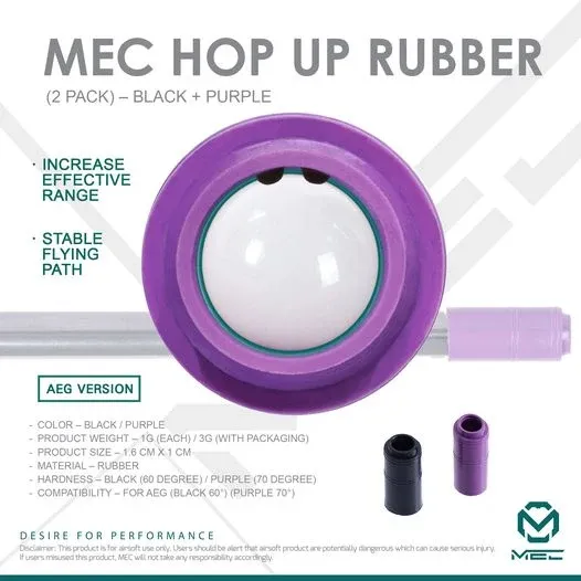 MEC Hop Up Rubber
