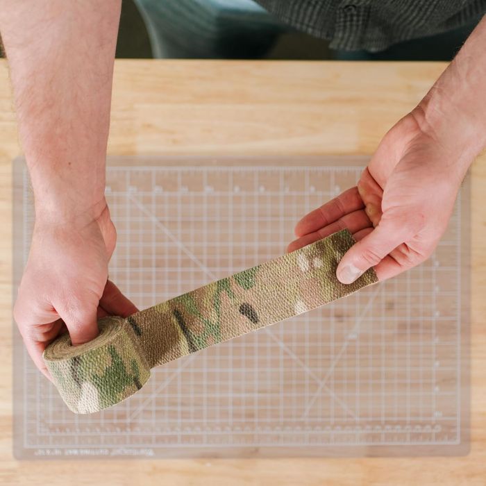 GEAR AID Camo Form Self Adhesive and Reusable Camouflage Wrap, 2" x 144" Roll