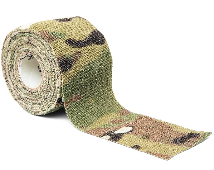 GEAR AID Camo Form Self Adhesive and Reusable Camouflage Wrap, 2" x 144" Roll