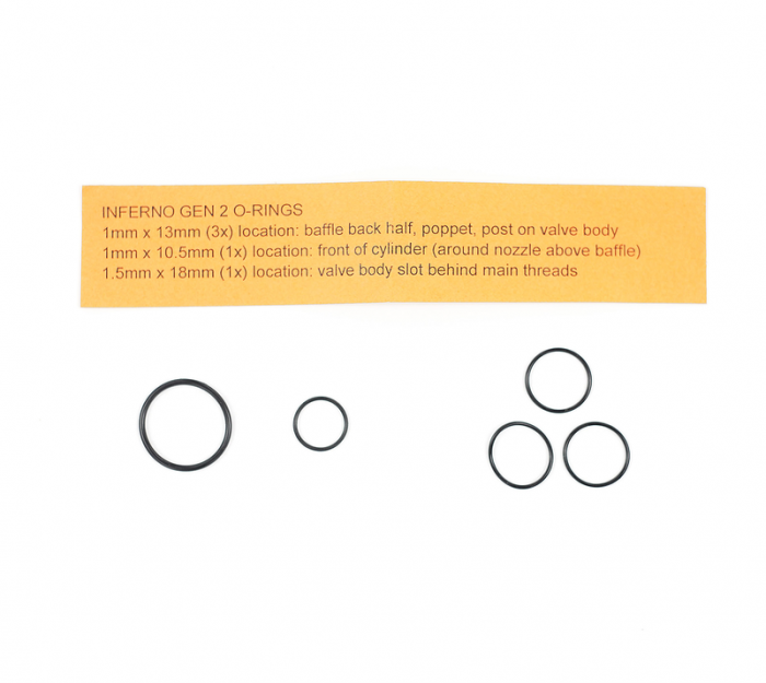 O-Ring Kit for INFERNO Gen2