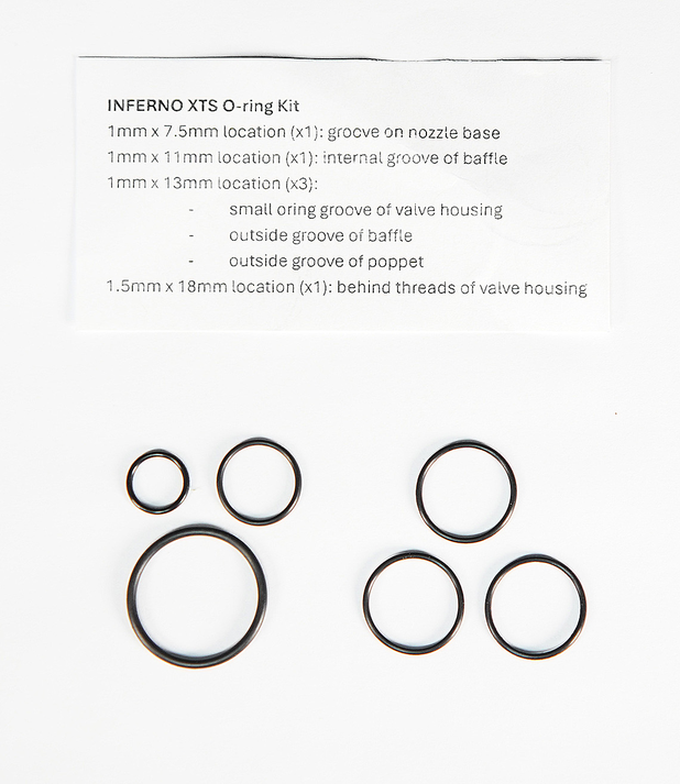 O-Ring Kit for INFERNO XTS